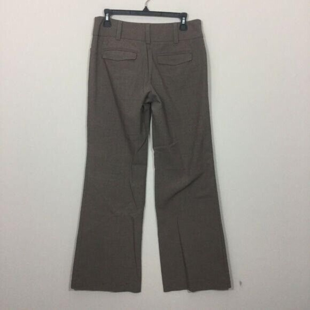 Apt. 9 Size 4 Ava Brown Flip Back Pockets Flat Front Dress Pants - Picture 3 of 3